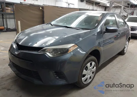 2016 Toyota Corolla Le from USA, damaged, VIN 2T1BURHE5GC527713